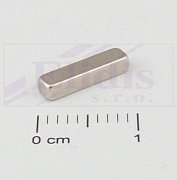 Neodymový magnet hranol N35 2,4x10x2mm