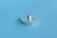 Magnetický držák neodym D40x8,5mm/M6 (pot magnet se stopkou s vnitřním závitem)