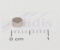 Neodymový magnet válec N35 D3x1,5mm