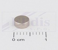 Neodymový magnet válec N35 D5x2mm