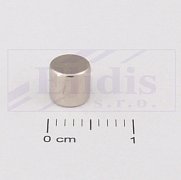 Neodymový magnet válec N35 D5x4,7mm