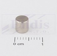 Neodymový magnet válec N35 D5x5mm