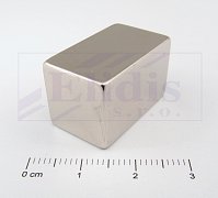 Neodymový magnet hranol N35 15x15x25mm