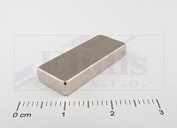 Neodymový magnet hranol N35 25x10x4mm