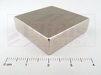 Neodymový magnet hranol N35 35x35x10mm